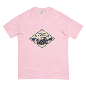The Tractor Mugs Store Blossom / S New Holland TM 135 OLD SCHOOL NEW HOLLAND Heritage | Unisex Premium T-shirt Quality Farmers Merch
