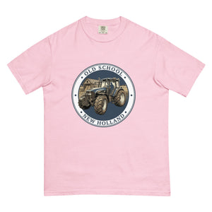 The Tractor Mugs Store Blossom / S New Holland TM 155 OLD SCHOOL NEW HOLLAND Engraving | Unisex Premium T-shirt Quality Farmers Merch
