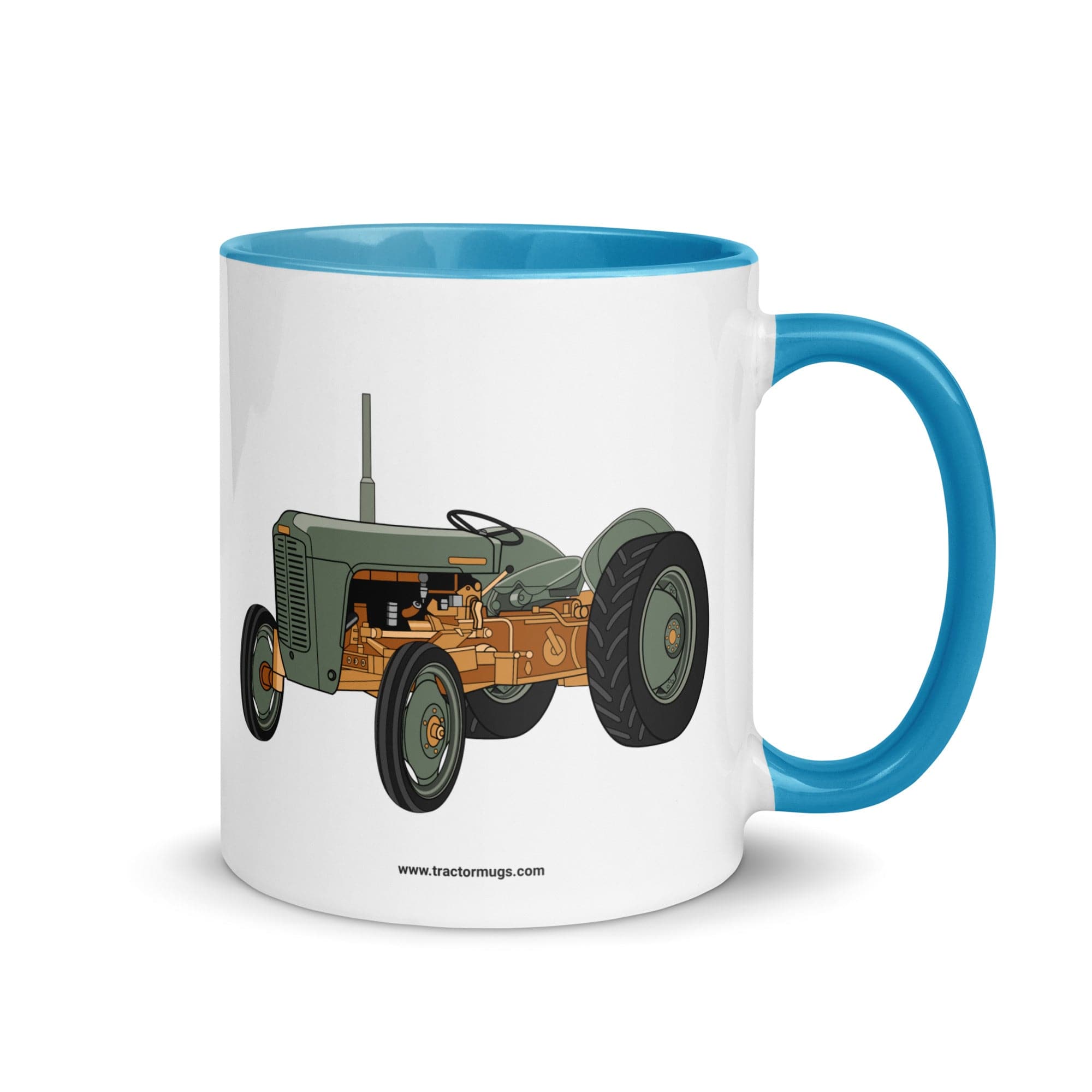 The Tractor Mugs Store Blue / 11 oz Ferguson FE 35 | Mug with Color Inside Quality Farmers Merch
