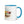 The Tractor Mugs Store Blue / 11 oz JCB 3C II Watercolor | Mug with Colour Inside Quality Farmers Merch