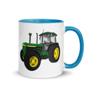 The Tractor Mugs Store Blue / 11 oz John Deere 3650 | Mug with Color Inside Quality Farmers Merch