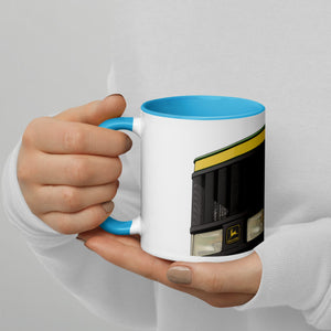 The Tractor Mugs Store Blue / 11 oz John Deere 7810 Bonnet | Oil Painting Mug with Color Inside Quality Farmers Merch