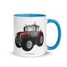 The Tractor Mugs Store Blue / 11 oz Massey Ferguson 9X | Mug with Color Inside Quality Farmers Merch