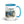 The Tractor Mugs Store Blue / 15 oz Ford 6640 Watercolor | Mug with Color Inside Quality Farmers Merch