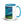 The Tractor Mugs Store Blue / 15 oz Hereford Cow Splash Art | Mug with Color Inside Quality Farmers Merch