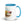 The Tractor Mugs Store Blue / 15 oz JCB 3C II Watercolor | Mug with Colour Inside Quality Farmers Merch