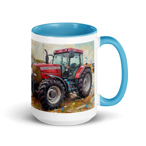 The Tractor Mugs Store Blue / 15 oz McCormick MTX 150 Signature Edition Splash Art | Mug with Color Inside Quality Farmers Merch