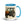 The Tractor Mugs Store Blue / 15 oz Renault 65-32 MX Oil Painting | Mug with Color Inside Quality Farmers Merch
