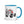 The Tractor Mugs Store Blue Big Bud Tractor | Mug with Color Inside Quality Farmers Merch