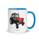 The Tractor Mugs Store Blue Case 1494 | Mug with Color Inside Quality Farmers Merch