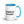 The Tractor Mugs Store Blue Combines as Usual | 15 oz Mug with Color Inside Quality Farmers Merch