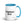 The Tractor Mugs Store Blue Combines First | 15 oz Mug with Color Inside Quality Farmers Merch