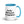 The Tractor Mugs Store Blue Easily Distracted By Combines | 15 oz Mug with Color Inside Quality Farmers Merch