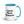 The Tractor Mugs Store Blue I Speak Fluent Farmonics | 15 oz Mug with Color Inside Quality Farmers Merch