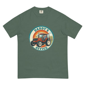 The Tractor Mugs Store Blue Spruce FIATAGRI F130 DADDY'S OFFICE Retro | Unisex Premium T-shirt Quality Farmers Merch