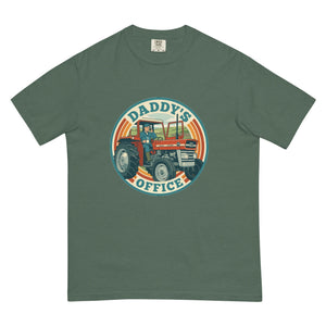 The Tractor Mugs Store Blue Spruce Massey Ferguson 135 DADDY'S OFFICE Retro | Unisex Premium T-shirt Quality Farmers Merch