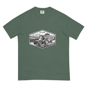The Tractor Mugs Store Blue Spruce / S FIATAGRI F130 OLD SCHOOL FIAT Moose | Unisex Premium T-shirt Quality Farmers Merch