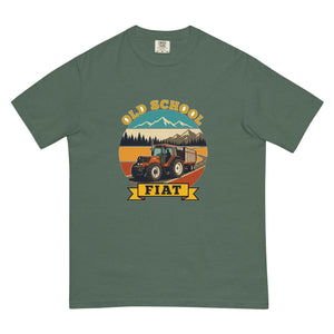The Tractor Mugs Store Blue Spruce / S FIATAGRI F130 OLD SCHOOL FIAT Outdoor | Unisex Premium T-shirt Quality Farmers Merch