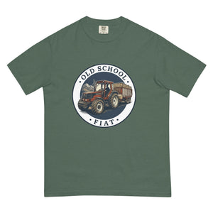 The Tractor Mugs Store Blue Spruce / S FIATAGRI F140 OLD SCHOOL FIAT Engraving | Unisex Premium T-shirt Quality Farmers Merch