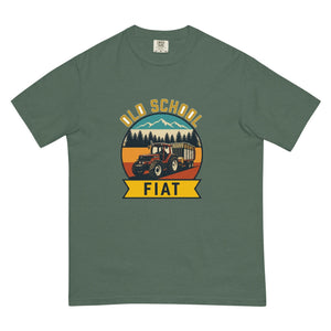 The Tractor Mugs Store Blue Spruce / S FIATAGRI F140 OLD SCHOOL FIAT Outdoor | Unisex Premium T-shirt Quality Farmers Merch