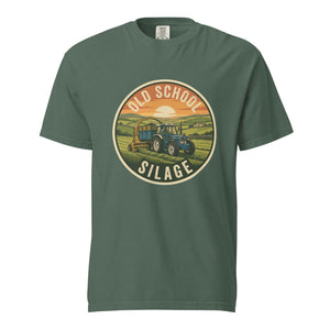The Tractor Mugs Store Blue Spruce / S Ford 7810 Old School Silage | Unisex Premium T-shirt Quality Farmers Merch