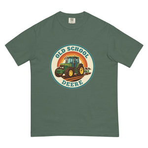 The Tractor Mugs Store Blue Spruce / S John Deere 7810 OLD SCHOOL DEERE Retro | Unisex Premium T-shirt Quality Farmers Merch