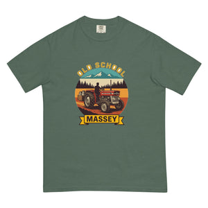 The Tractor Mugs Store Blue Spruce / S Massey Ferguson 135 OLD SCHOOL MASSEY Outdoor | Unisex Premium T-shirt Quality Farmers Merch