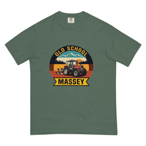 The Tractor Mugs Store Blue Spruce / S Massey Ferguson 3075 OLD SCHOOL MASSEY Outdoor | Unisex Premium T-shirt Quality Farmers Merch