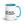 The Tractor Mugs Store Blue Still Playing With Combines | 15 oz Mug with Color Inside Quality Farmers Merch