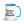 The Tractor Mugs Store Blue Tractors Are the Destination | 15 oz Mug with Color Inside Quality Farmers Merch