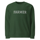 The Tractor Mugs Store Bottle green / XS FARMER Unisex | Organic Raglan Sweatshirt Quality Farmers Merch