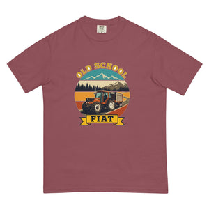 The Tractor Mugs Store Brick / S FIATAGRI F130 OLD SCHOOL FIAT Outdoor | Unisex Premium T-shirt Quality Farmers Merch