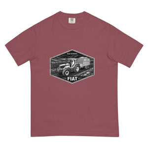 The Tractor Mugs Store Brick / S FIATAGRI F140 OLD SCHOOL FIAT Moose | Unisex Premium T-shirt Quality Farmers Merch