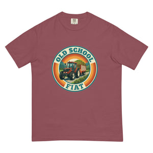 The Tractor Mugs Store Brick / S FIATAGRI F140 OLD SCHOOL FIAT Retro | Unisex Premium T-shirt Quality Farmers Merch