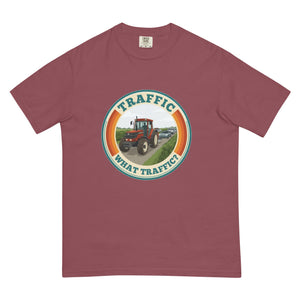 The Tractor Mugs Store Brick / S FIATAGRI F140 TRAFFIC WHAT TRAFFIC? Retro | Unisex Premium T-shirt Quality Farmers Merch