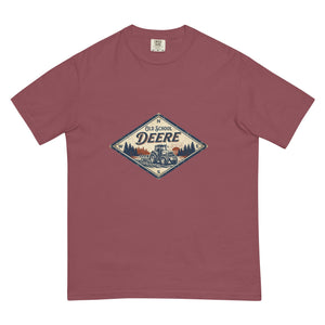 The Tractor Mugs Store Brick / S John Deere 7810 OLD SCHOOL DEERE Heritage | Unisex Premium T-shirt Quality Farmers Merch