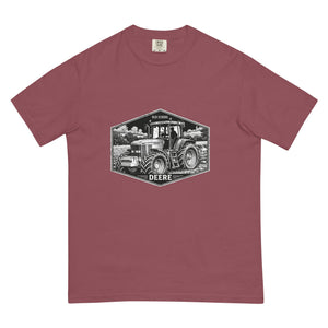 The Tractor Mugs Store Brick / S John Deere 7810 OLD SCHOOL DEERE Moose | Unisex Premium T-shirt Quality Farmers Merch