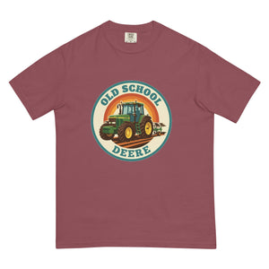 The Tractor Mugs Store Brick / S John Deere 7810 OLD SCHOOL DEERE Retro | Unisex Premium T-shirt Quality Farmers Merch