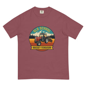 The Tractor Mugs Store Brick / S Massey Ferguson 390T OLD SCHOOL MASSEY FERGUSON Outdoor | Unisex Premium T-shirt Quality Farmers Merch