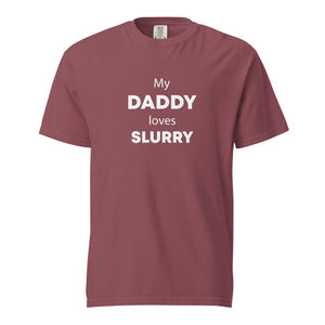 The Tractor Mugs Store Brick / S My Daddy Loves Slurry | Unisex Premium T-Shirt Quality Farmers Merch
