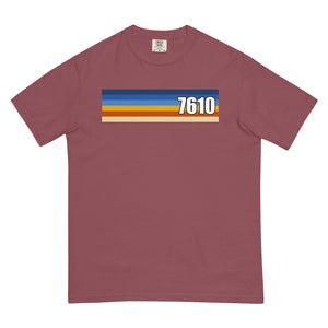 The Tractor Mugs Store Brick / S Retro Stripes 7610 | Unisex Premium T-shirt Quality Farmers Merch