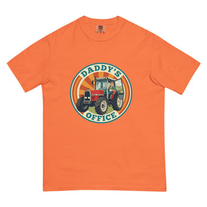 The Tractor Mugs Store Burnt Orange Massey Ferguson 3075 DADDY'S OFFICE Retro | Unisex Premium T-shirt Quality Farmers Merch