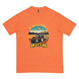 The Tractor Mugs Store Burnt Orange / S FIATAGRI F130 OLD SCHOOL FIAT Outdoor | Unisex Premium T-shirt Quality Farmers Merch