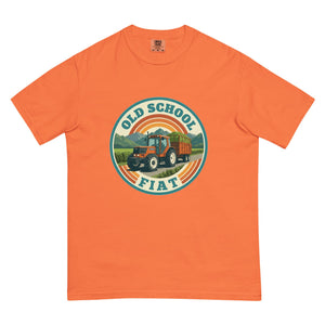 The Tractor Mugs Store Burnt Orange / S FIATAGRI F130 OLD SCHOOL FIAT Retro | Unisex Premium T-shirt Quality Farmers Merch