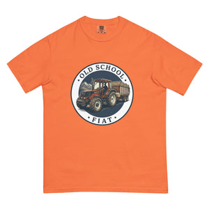 The Tractor Mugs Store Burnt Orange / S FIATAGRI F140 OLD SCHOOL FIAT Engraving | Unisex Premium T-shirt Quality Farmers Merch