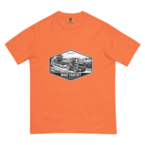 The Tractor Mugs Store Burnt Orange / S FIATAGRI F140 TRAFFIC WHAT TRAFFIC? Moose | Unisex Premium T-shirt Quality Farmers Merch