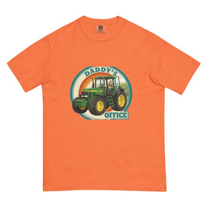 The Tractor Mugs Store Burnt Orange / S John Deere 7810 DADDY'S OFFICE Retro | Unisex Premium T-shirt Quality Farmers Merch