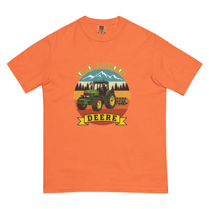 The Tractor Mugs Store Burnt Orange / S John Deere 7810 OLD SCHOOL DEERE Outdoor | Unisex Premium T-shirt Quality Farmers Merch