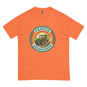 The Tractor Mugs Store Burnt Orange / S John Deere 7810 PROPER HORSEPOWER | Unisex Premium T-shirt Quality Farmers Merch