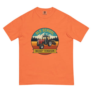 The Tractor Mugs Store Burnt Orange / S Massey Ferguson 390T OLD SCHOOL MASSEY FERGUSON Outdoor | Unisex Premium T-shirt Quality Farmers Merch